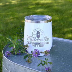 White Stemless Wine Tumbler